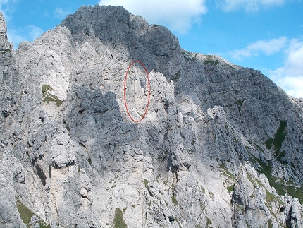 5 Walter Bonatti routes climbed in a day by Marco Anghileri - View towards Ago Teresita