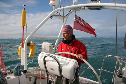 A Nord in barca a vela - Groenlandia: Lo skipper di Quicksilver Paolo Falco