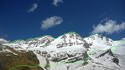 Un insolito Grampa: traversata per cresta dal Col Bonney alla cima del Gran Paradiso