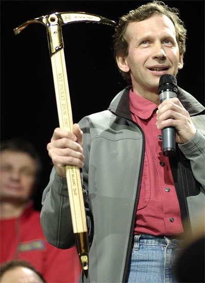 Piolet d'or 2006 - Yuri Koshelenko (Presidente della giuria, e già Piolet d'or 2003 con Valéry Babanov per la loro salita del Nuptse)