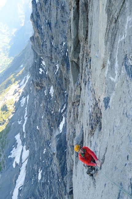 Eiger North Face Paciencia climbed by MacLeod and Muskett