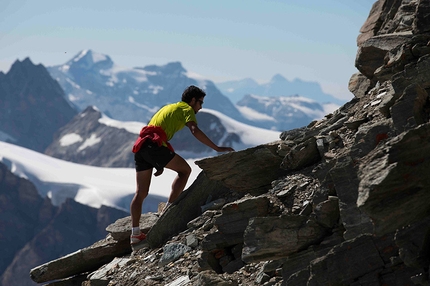 Kilian Jornet Burgada - 21/08/2013 Kilian Jornet Burgada sets a new speed record on the Matterhorn in 2:52:02.