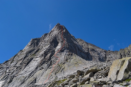 New Adamello rock climb by Tomasoni and Bariani