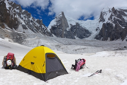 Kapura South, first ascent in Pakistan's Nangma Valley by Daniela Teixeira and Paulo Roxo