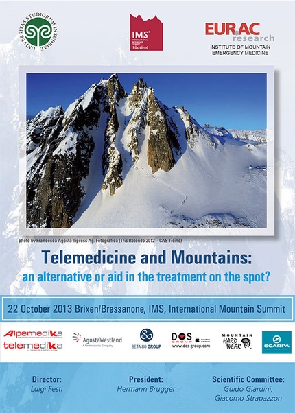 Telemedicina e Montagna all' IMS - International Mountain Summit