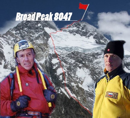 Broad Peak new route by Valery Babanov and Victor Afanasiev