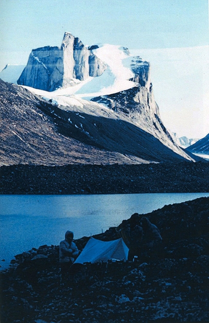 Terra di Baffin, 1972 - Il campo al Summit Lake