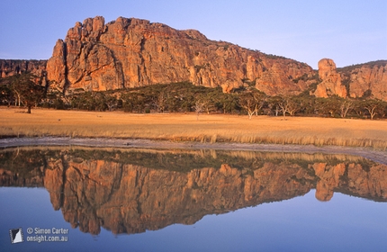Mount Arapiles, Australia - Mount Arapiles reflections, Mount Arapiles, Victoria, Australia.