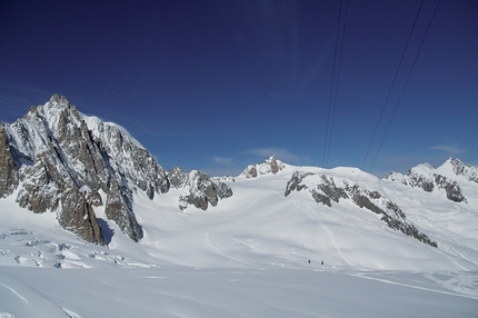 Mont Blanc freeride: Vallée Blanche and Glacier Rond