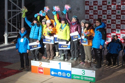 Ice Climbing World Cup 2014 - Corea: vittoria di Tolokonina e Tomilov, Angelika Rainer terza