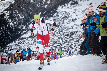Ski mountaineering World Cup 2014 - 2014 Scarpa ISMF World Cup - Verbier Vertical Race: Steven Girard