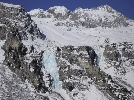 Cascate di ghiaccio in Val d'Avio