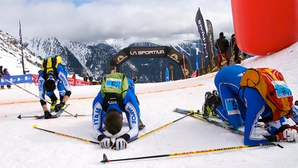 Robert Antonioli and Laetitia Roux win Vertical Race at Andorra Ski mountaineering European Championships