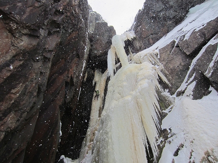 Norvegia ice climbing trip 2014