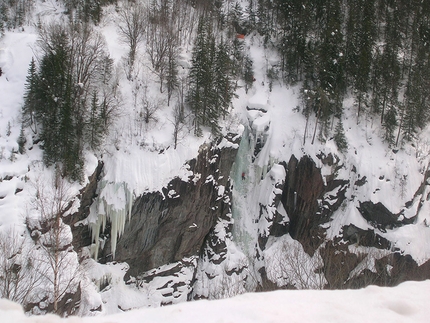 Norvegia 2014 - Cascate di ghiaccio in Norvegia: Claudio Casalegno su Sabotor fossen