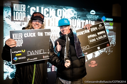 Courmayer Mont Blanc - Daniel Rönnbäck and Tero Repo share first place at Killer Loop Click on the Mountain by Courmayer Mont Blanc