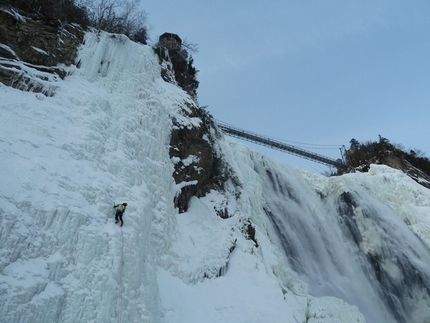 Gipsy Ice Tour 2014 - Pilier Direct, Chute de Montmorency