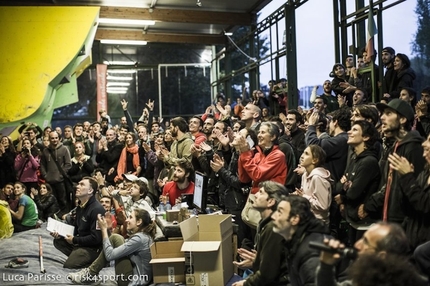 Italian Bouldering Cup 2014 - The spectators at Rome