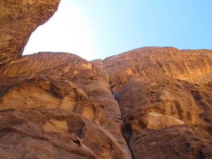 Wadi Rum, Giordania - Gendarme N di Abu Judaidah - Merlin's Wand