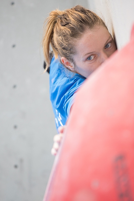 Coppa del Mondo Boulder 2014 - Competing in the 4th stage of the Boulder World Cup 2014.