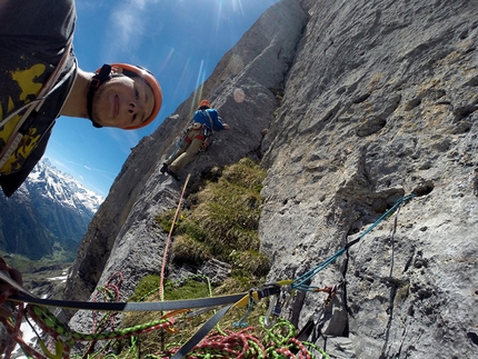 Wenden: new climb by Luca Schiera and Silvan Schüpbach