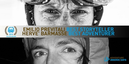 Hervé Barmasse and Emilio Previtali win Adventure Awards 2014
