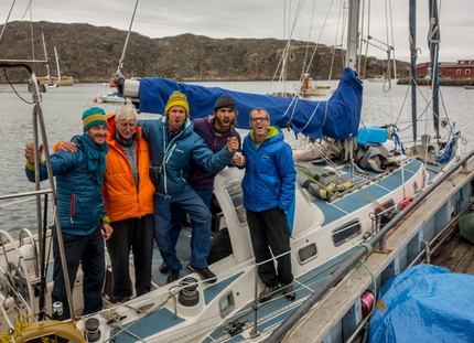 Nicolas Favresse, Olivier Favresse, Ben Ditto and Sean Villanueva to explore Greenland's big walls once again