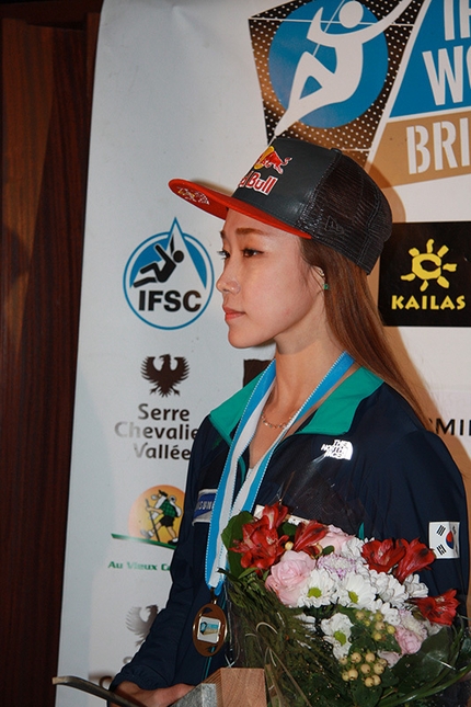 Coppa del Mondo Lead 2014 - Briançon - Jain Kim