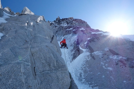 No Rest For the Wicked, new route in Alaska by John Frieh and Jess Roskelley
