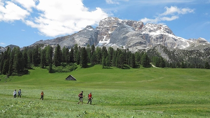 A walk to Plätzwiese in the Dolomites