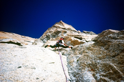 Mont Blanc, climbing on the best granite in Europe
