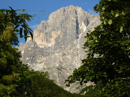 Paretone, Gran Sasso - Ivo Ferrari: climbing the Diretta Alessandri - Furi - Leone, Paretone del Gran Sasso