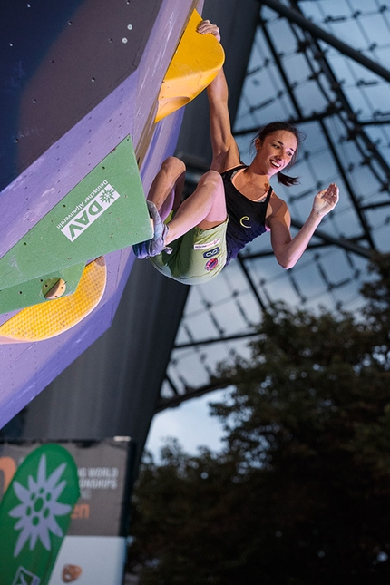 Juliane Wurm announces partial retirement from climbing competitions