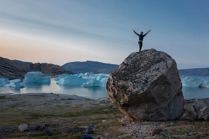 Greenland, Baffin Island - Boulders and icebergs!