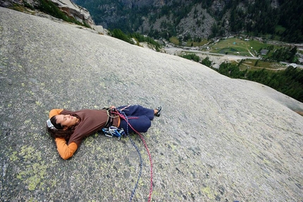 Two new routes by Maurizio Oviglia for...his daughters