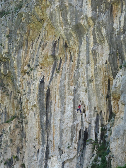 Omiš, Croazia - L'arrampicata a Omiš, Dalmatia, Croazia