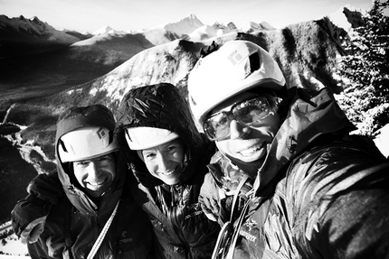 Ice climbing in Canada, Matthias Scherer, Tanja Schmitt - Raphael Slawinski, Tanja Schmitt, Matthias Scherer