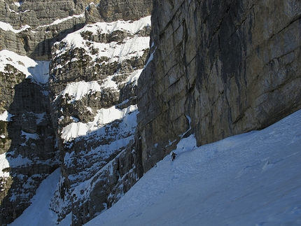 Dolomiti skiing, Francesco Vascellari, Davide D'Alpaos, Loris De Barba - Cima Giaeda