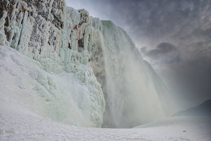 Will Gadd Niagara Falls - Will Gadd sale i Niagara Falls il 27 gennaio 2015