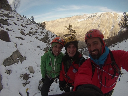 Erzurum Ice Climbing Festival, Turkey - Anna Torretta, Cecilia Buil and 