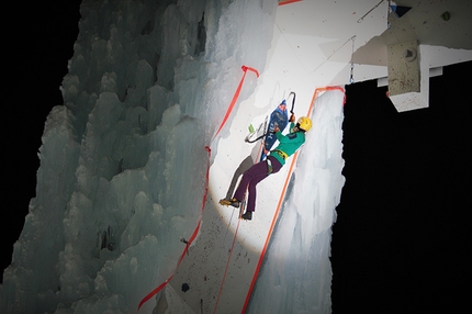 Ice Climbing World Cup 2015: Angelika Rainer and Heeyong Park win at Champagny