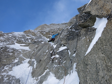 Tour Ronde, two probable new British mixed climbs in the Mont Blanc massif
