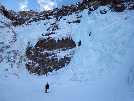 Super Stridente, nuova cascata in Val Riofreddo