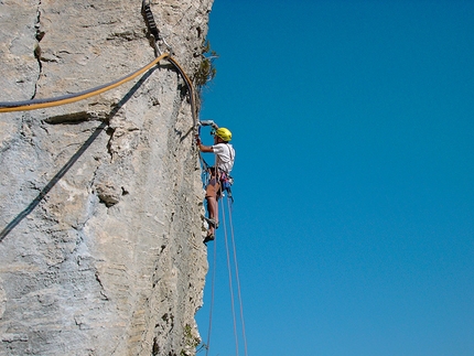 Roberto Vigiani: l'arrampicata, l'apertura e la chiodatura delle vie