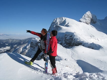 Paolo Rabbia, prima traversata invernale con gli sci delle Alpi