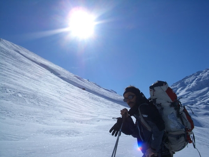 Traversata invernale delle Alpi con gli sci - 