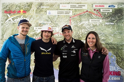 Red Bull X-Alps 2015 - During the presentation of the Red Bull X-Alps 2015