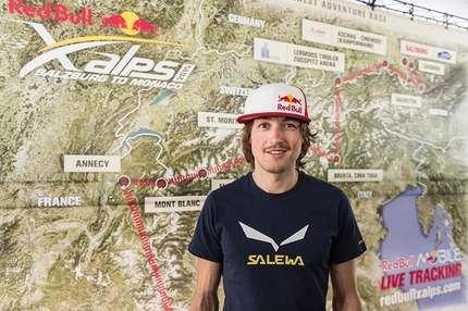 Red Bull X-Alps 2015 - 1986-born Italian paraglider Aaron Durogati