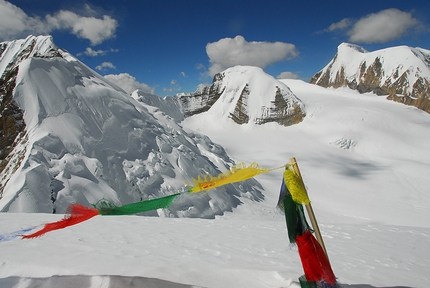 Caravanserai, Sebastiano Audiso, Valter Perlino, Himalaya - View from the summit of Mount Saribung 6300m