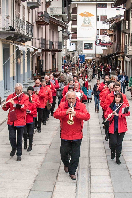 Piolet d'Or 2015 - The band playing prior to the ceremony